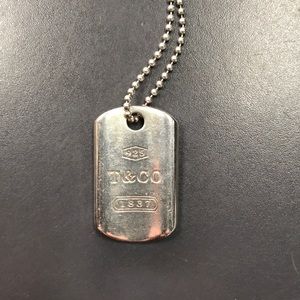 Tiffany 1837 Tag Pendant